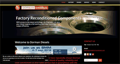 Desktop Screenshot of dormandiesels.com
