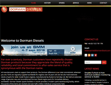 Tablet Screenshot of dormandiesels.com